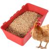 Poultry Chicken Feed Trough Hanging Plastic Feeding Cup Large Capacity Chicken Food Box Chicken Water Bowl for Birds Pigeons