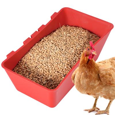Bebedouro Comedouro Plástico Pendurado para Aves Frango Grande Capacidade Caixa de Comida para Frango Bebedouro para Pássaros Pombos