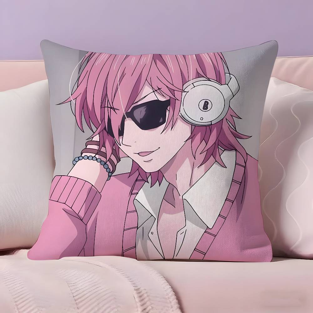 Anime y-Yarichin-Bitch Club Pillow Case Ultra Soft Skin Friendly Fabric Cloud Like Comfort & Concealed Zipper