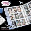 Shiny Silver Photocard Album with 180 Pockets Retro Y2k Style Photo Binder 3 Inch Kpop Idol Small Card Collection Book 2025 New