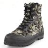 Good quality New Men Desert Boots Men Tactical Lace Up Canvas Camouflage Rubber  Boots Size 38-44