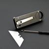Innovative Aluminum Alloy Utility Knife With A Back Clip Sharp Pocket Knife Paper Cutter EDC Portable Survival Tool SK5 Blade