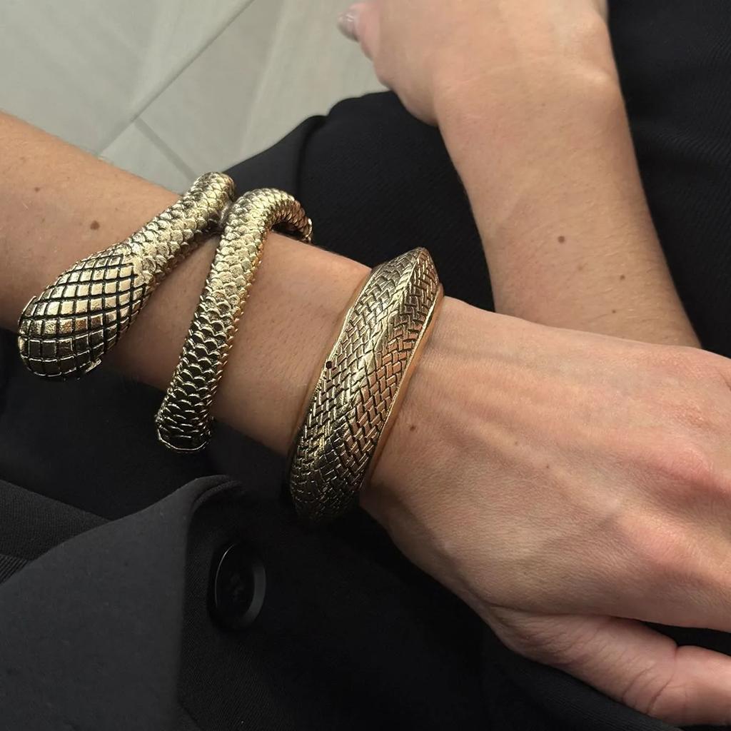 Snake Winding Bracelet, Snake Attribute, Neutral Style, Elegant and Cold Style, Oc Private Bracelet