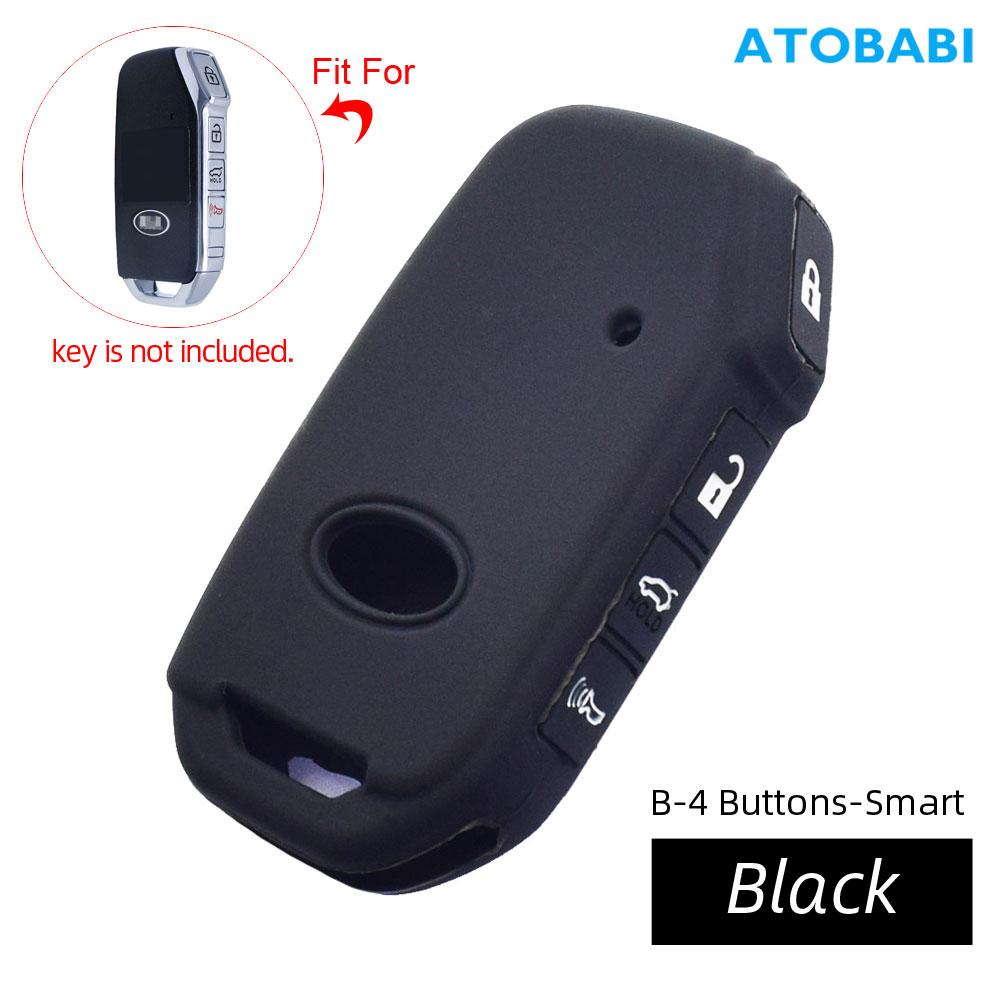 Silicone Car Key Case Remote Control Fob Protector Cover Skin For Kia Forte Soul Optima Sportage Ceed Cerato Sorento Seltos Niro
