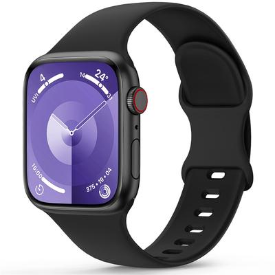 Sport Straps For Apple Watch Band 44mm 40mm 49mm 45mm 41mm 38/42mm Correa Silicone Bracelet iWatch Ultra 2 Series 9 8 7 6 5 3 SE