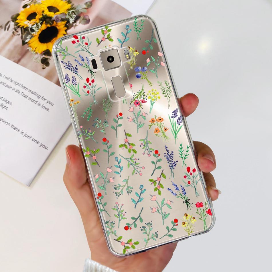 For Asus ZenFone 3 ZE520KL ZA520KL Case Asus ZenFone3 Z017D Z017DA Z017DB 5.2" Fashion Soft Silicone TPU Phone Back Cover