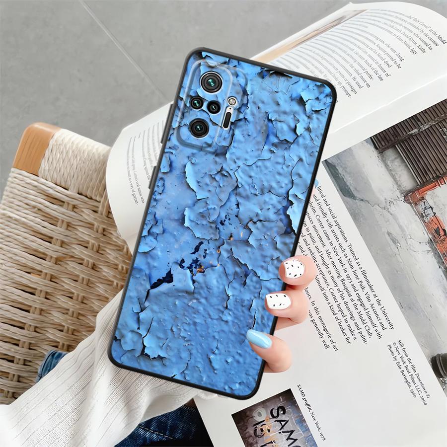 Case for Xiaomi Redmi Note 12S 9s 10S 11S 11 13 12 Pro Plus 10 9 8 Pro Funda Phone Cover Fashion Rust