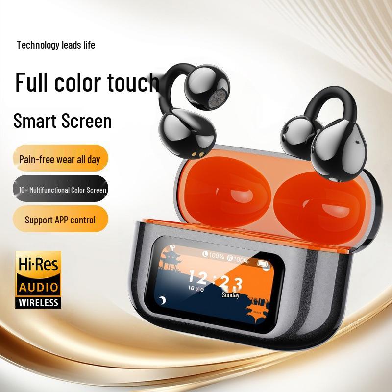 Model XG42 Wireless ANC Earbuds: Smart Bluetooth, In-Ear Design, Screen Display, Universal Compatibility for Mobile and Sports