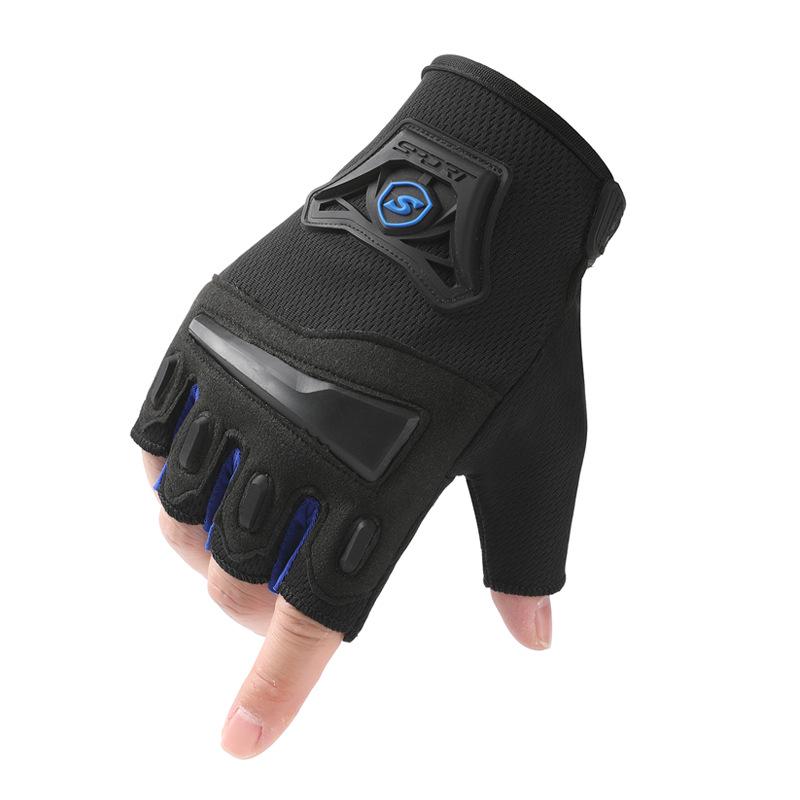 Men s Fingerless Tactical Gloves - Non-Slip, Military-Style for Spring/Summer Cycling, Fitness & Outdoor Sports Extra Large