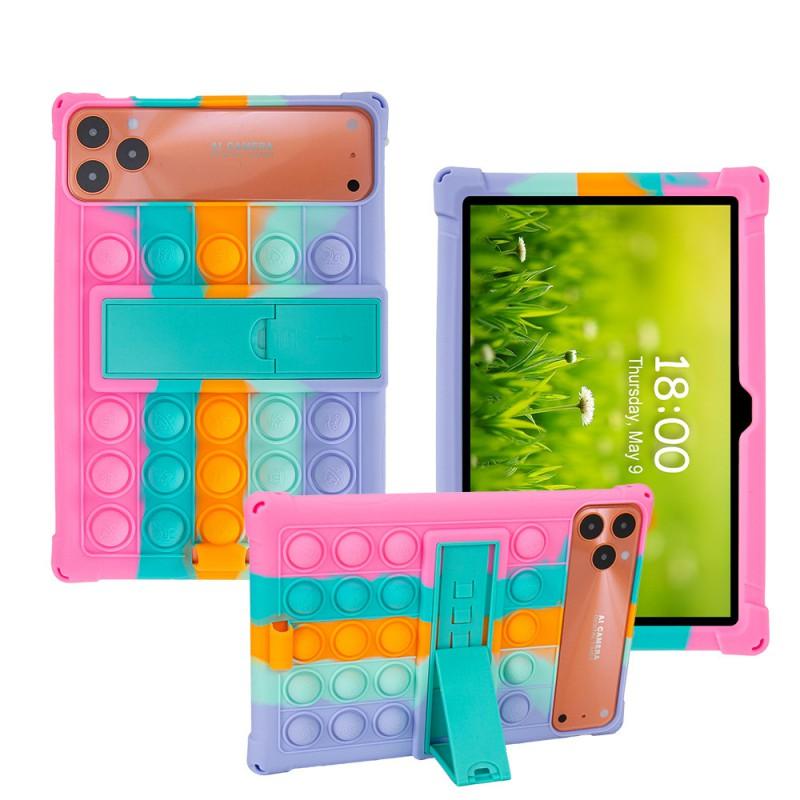 10.1 Inch Tablet Case P30 Style Android Tablets - Shockproof Silicone Cover With Kickstand Multiple Colors Optional Stylus