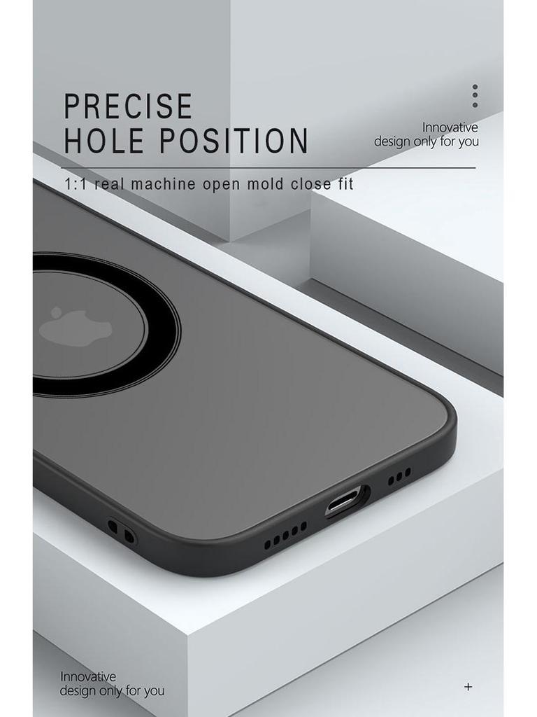 Magnetic Skin-Feel iPhone 15 Case: High-End Protection for iPhone 14 Pro Max, 13, 12, & 11