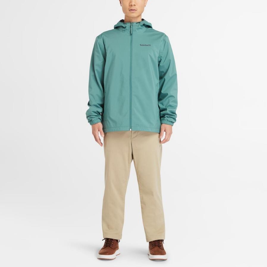 Timberland Waterproof Outdoor Jacket Men Jacket Blue Green A2GUS-CL6
