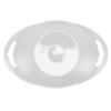 Transparent Steaming Pan Cover PCTG Heat Resistant Steaming Pan Cover Food Processor Parts for