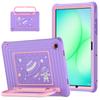 Portable Stand Tablet Cases for Samsung Galaxy Tab A9/A11 Plus/A9+/A11+ Case X235 Cover Kids Cartoon Shockproof Silicone Shell