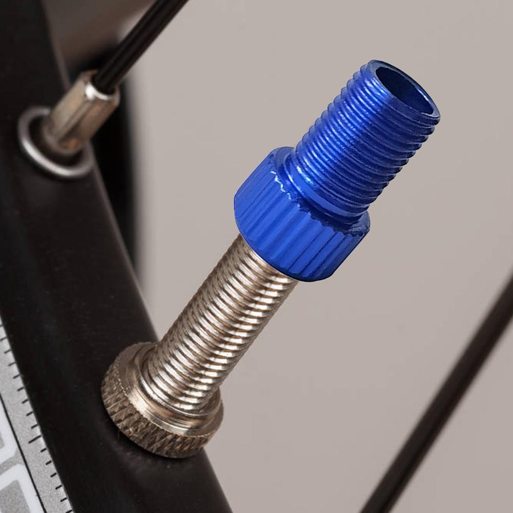Hot Sale Schrader Valve Adapter Wear-resistant MTB Bike Valve Converter Fixed Gear Bicycle  To Schrader Valve Adapter