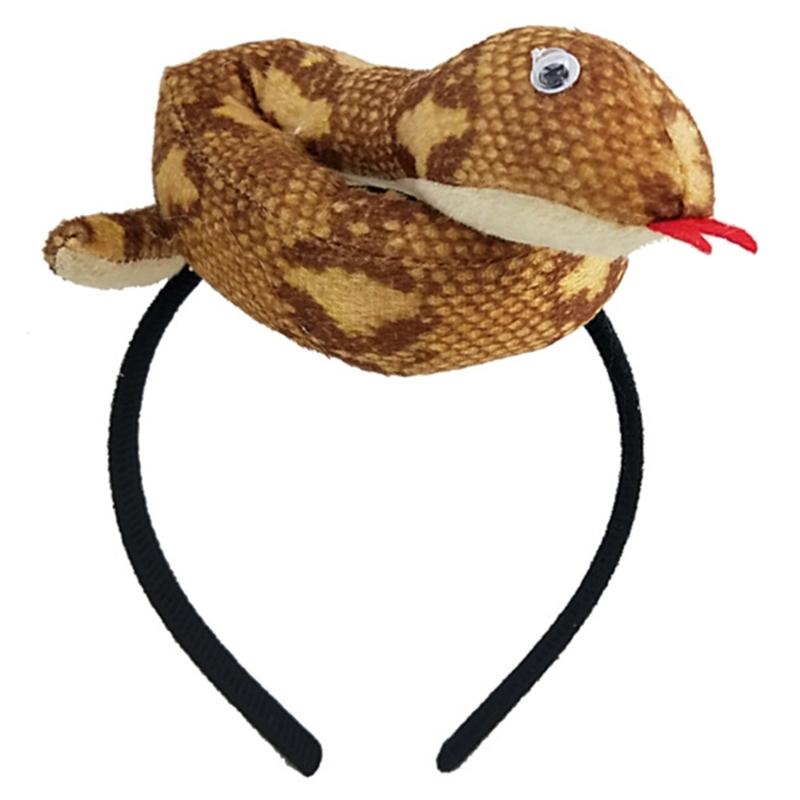 

Halloween Snakes Headbands Funny Snakes Headwear Hairbands Headwear Cartoon Hairbands Birthday Party Props