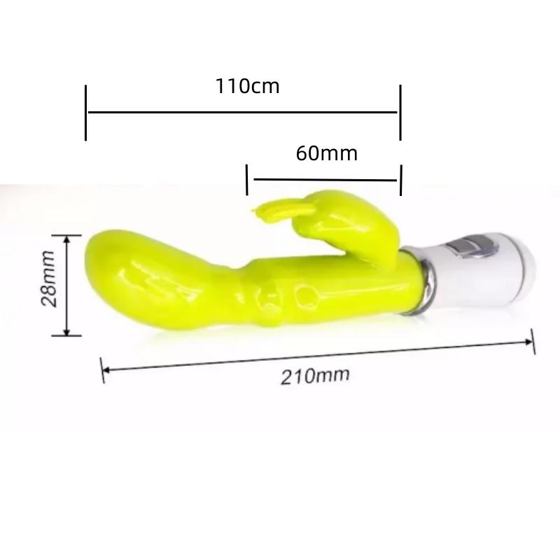 Rabbits Vibrators Vagina Clitoris Stimulator Double Head G-Spot Massager Silent Adult Plug Anal Sex Toy for Masturbator Shop