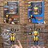 CT Toys Deadpool 3 Movie Figurine Wolverine Mafex 096 138 Brown Comic Ver X-Men Action Figure Statue Model Toys Cool Doll Gift