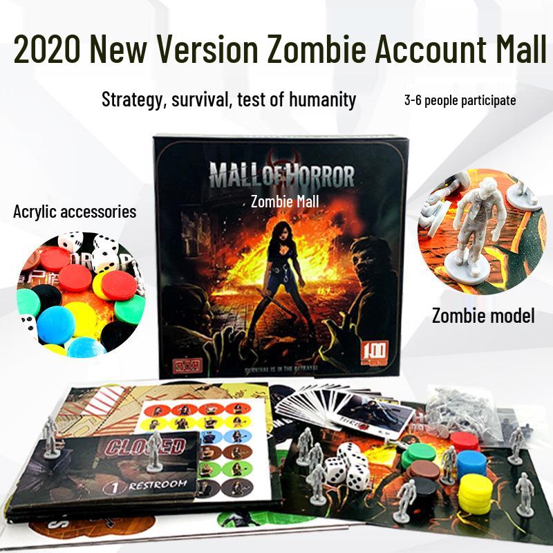 Китайская настольная игра «Зомби-молл», 2-е издание - В твердом переплете Zombie Mall