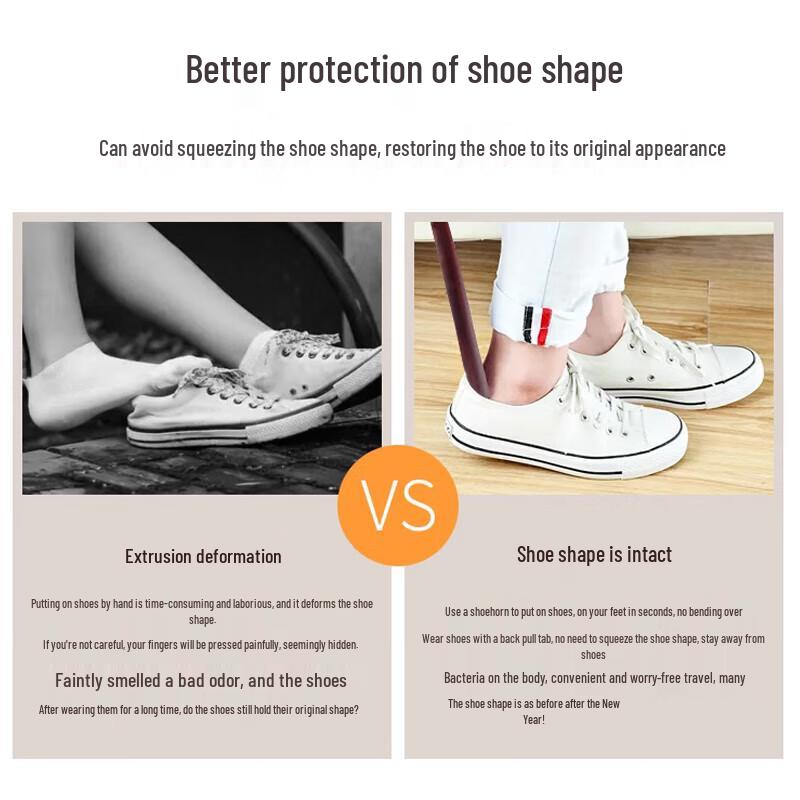 Aige Long Wooden Shoehorn