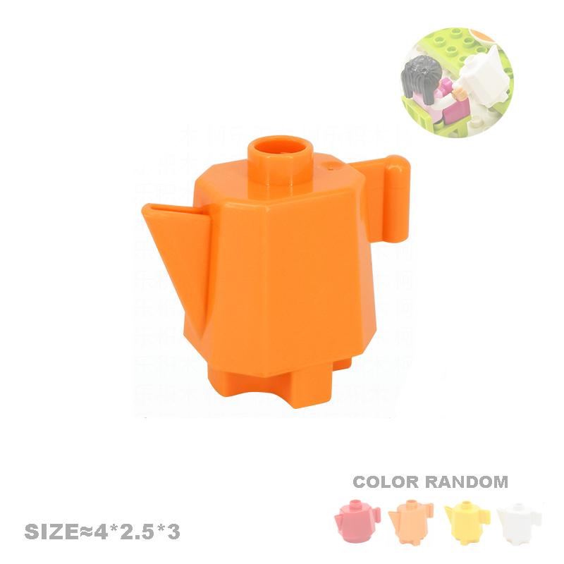 Play House Big Building Blocks Furniture Accessories Utensil Table Chair Compatible Sets Bricks Assemble Toys For Children Gifts