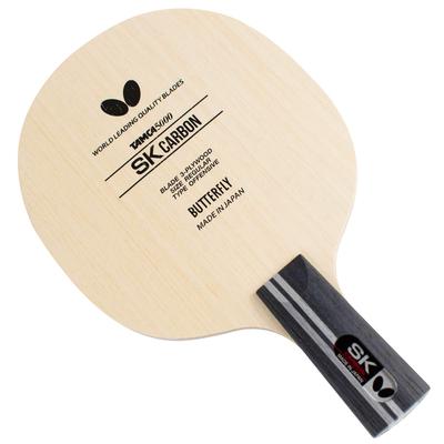 Butterfly SK Table Tennis Racket with Chinese 23920 Carbon-CS Penholder, Style, 3-Ply Wood,
