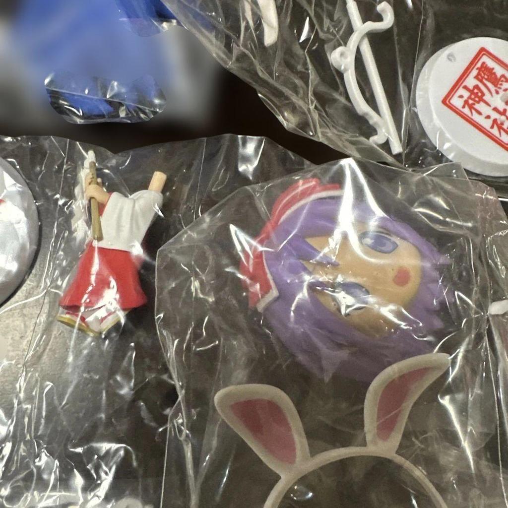 [USED] Lucky Star Figures Complete Set of 6