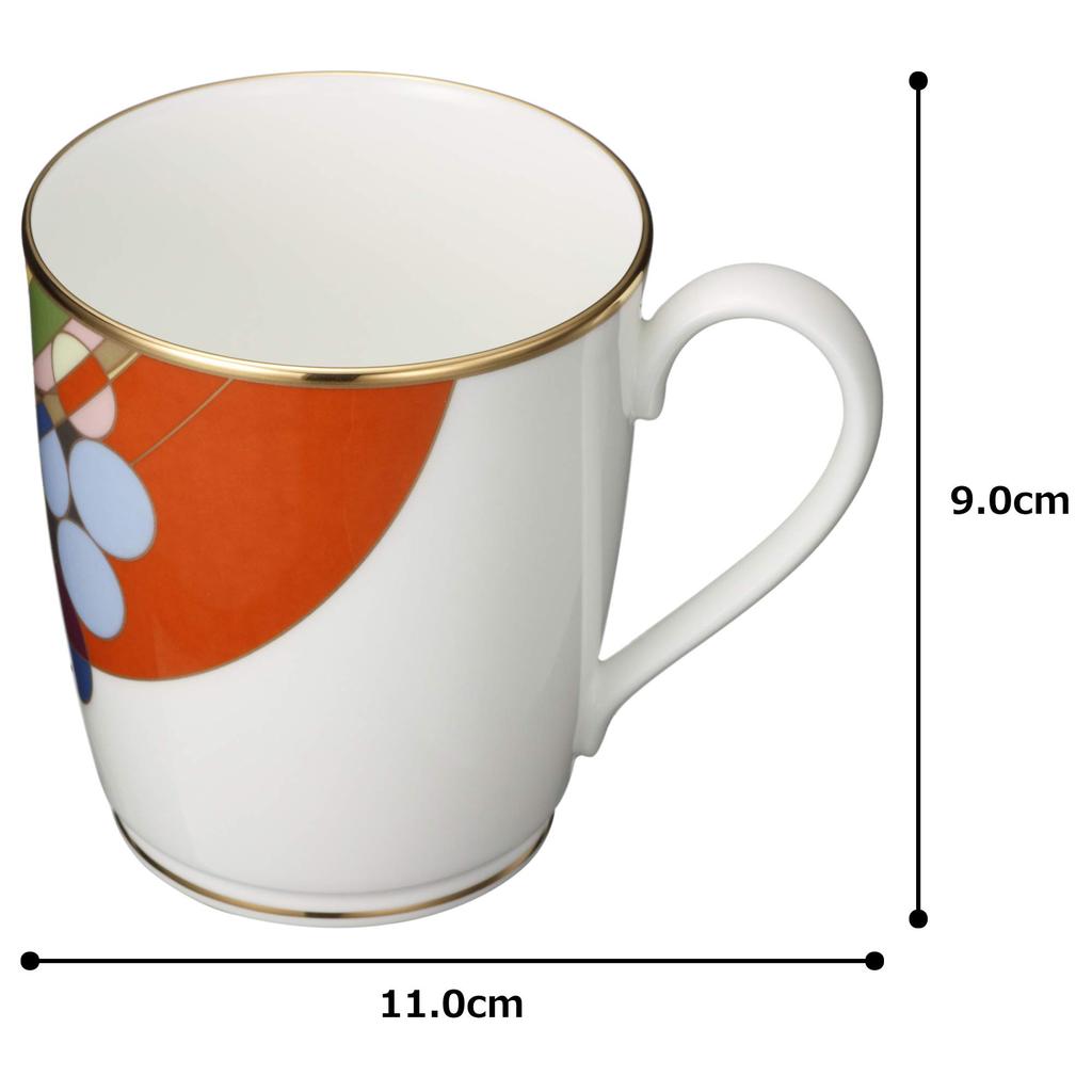 Noritake Frank Lloyd Wright March Balloons Bone China Mug, 285cc, WT59880/4947