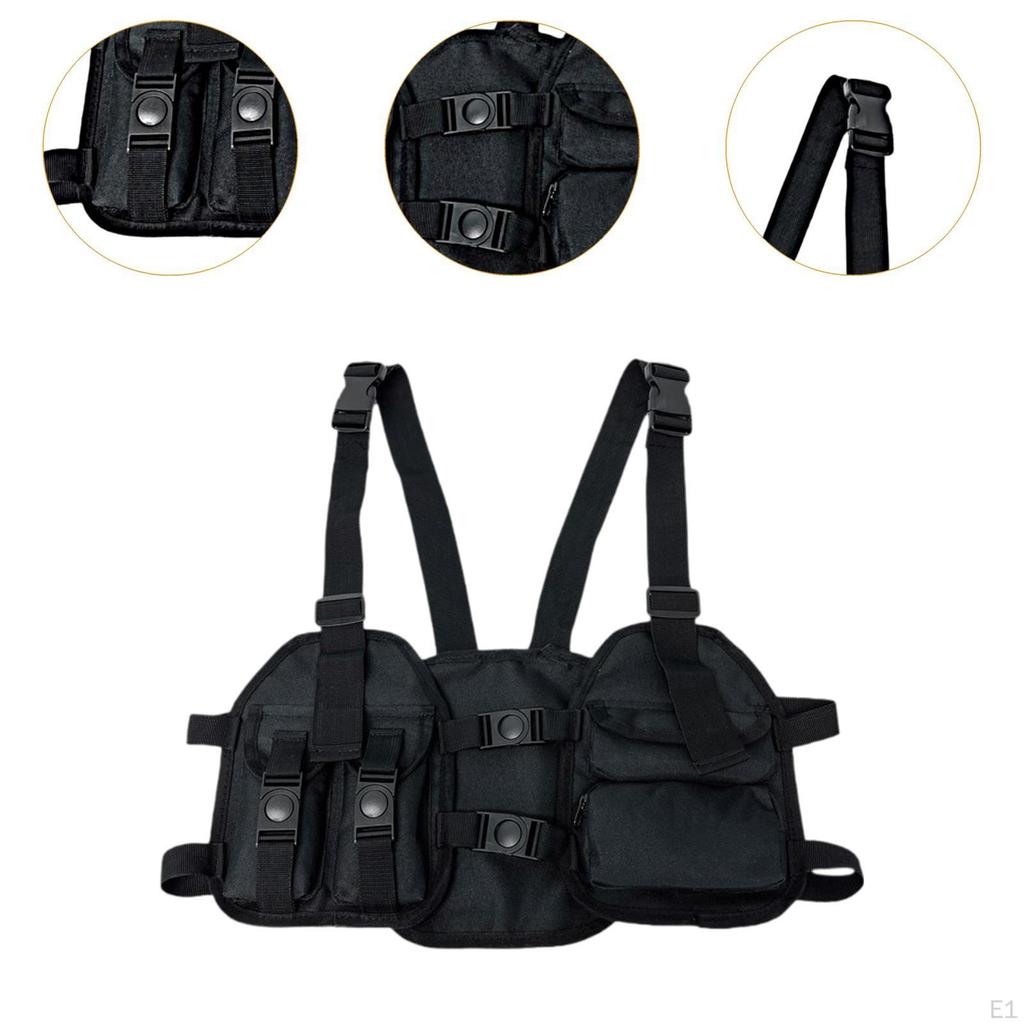 Brust Rig Tasche Multifunktions Hip Hop Pack für Laufen Picknick Frauen Übung
