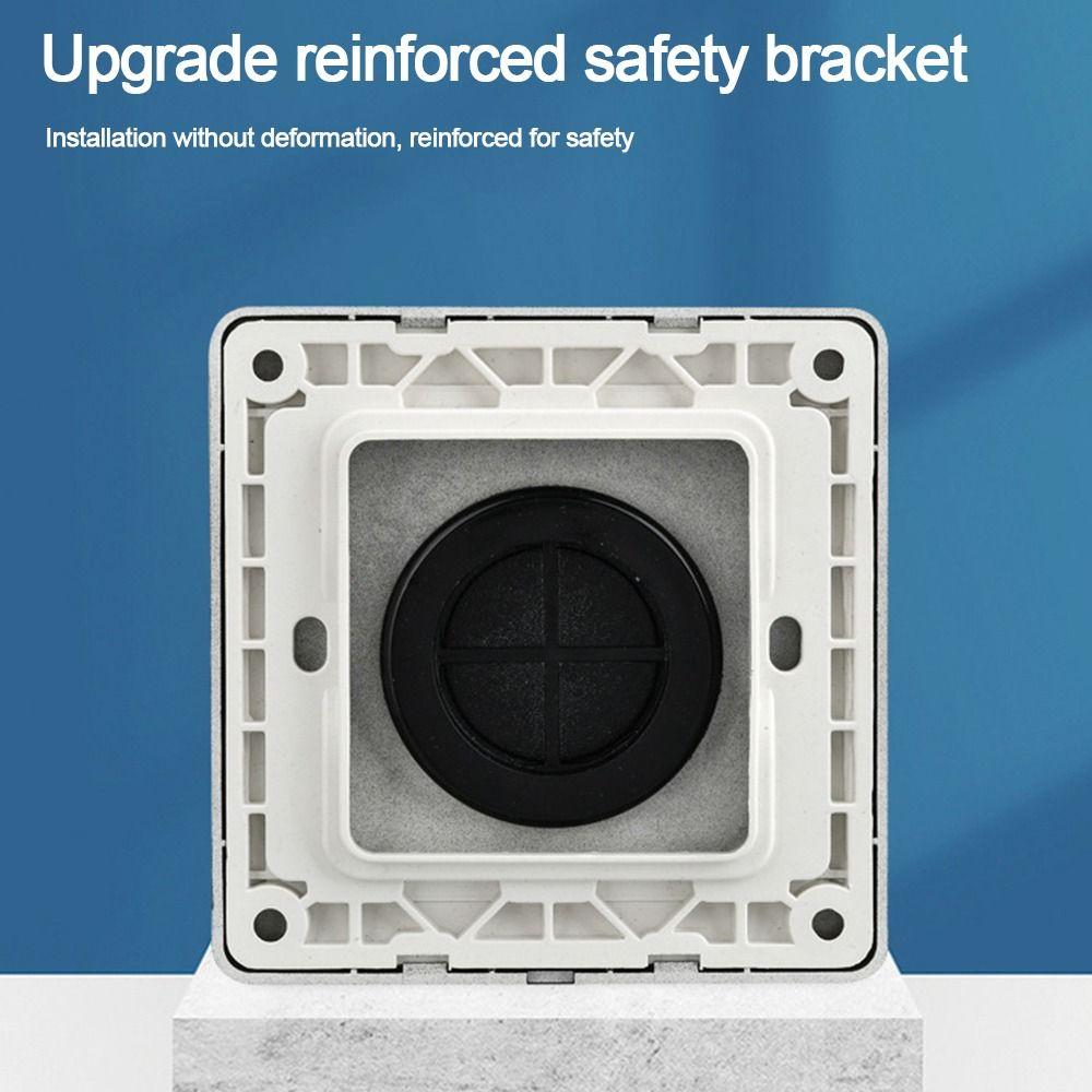 With Rubber Pad Cable Socket Panel 86Type Decorative Cover Cable Organizer Storage  Network Cable
