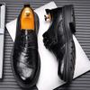High Quality Men Genuine Leather Shoes Versatile Men's Casual Shoes Fashion Brand Man Oxford Shoes Lace Up Formal Dress Footwear
