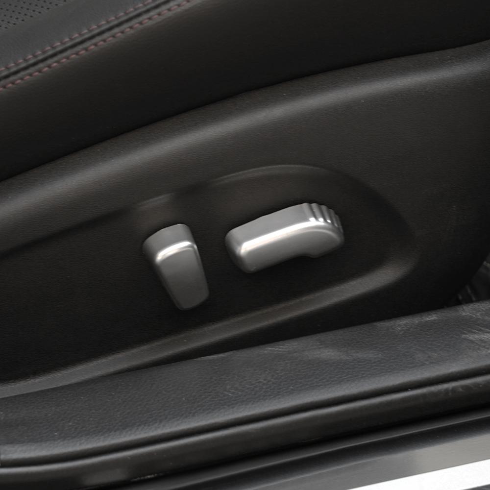Car Front Seat Adjustment Button Stickers for Nissan Teana Altima 2016-2018 X-Trail T32 2014-2020 Cover Sticker Trim Accessories