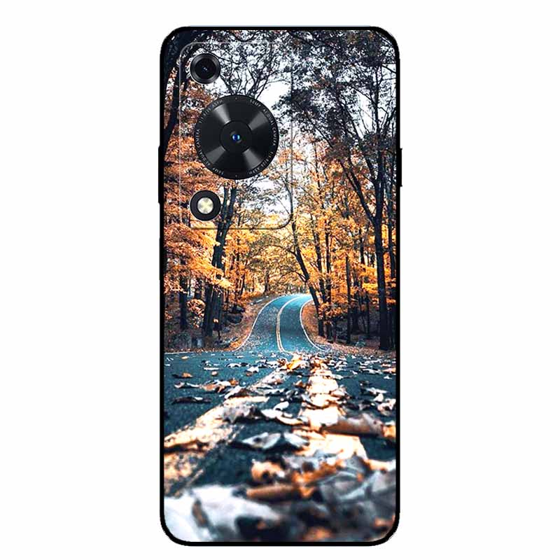Phone Case For Huawei Nova Y63/ Y72S Case Animal Soft TPU Silicone Back Cover Case For Huawei Nova Y72S TPU Black Funda Nova Y63