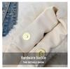 Adorable Big-Eyed Dog Plush Crossbody Bag - Fashionable Chain Design