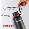 Thermal Insulated Stainless Steel Flask For Travel Office Use 900ml Leak Proof Bottle With Wide Mouth And Matte Finish