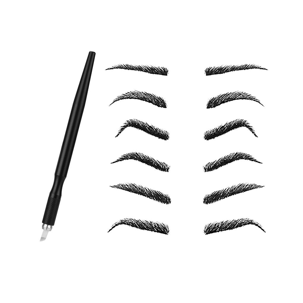 2pcs Pen Aluminium Alloy Accessory Pens Needles Machines Multi-function Tools Makeup Microblading Eyebrow