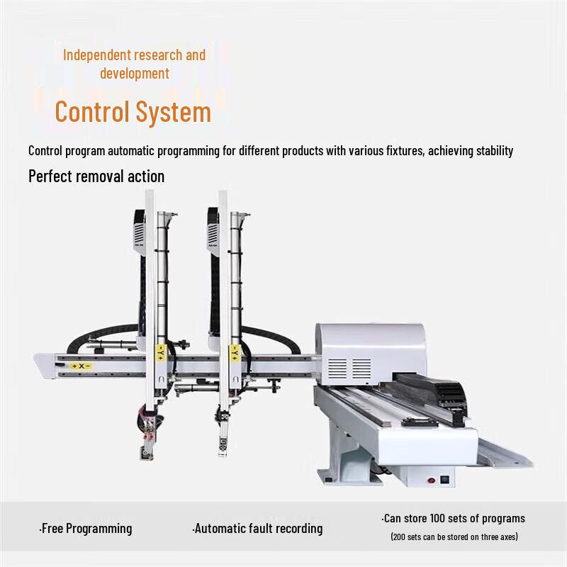 Jundelun S5-800 5-Axis Injection Molding Robot Arm CN plug (adapter included)