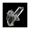 Pierres et Minéraux. Quartz à Ame (faden quartz). 64.0 ct. Freney d'Oisans, Bourg d'Oisans, France.