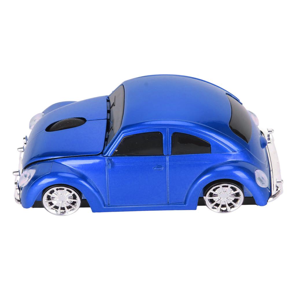 Wireless Mouse Red Sports Car Style 2.4GHz USB Receiver 1600DPI LED Headlamp Office Mouse for