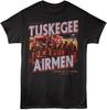 Tuskegee Airmen T Shirt for Men & Women Heroes of Freedom Black Short Sleeve Tee - Vintage Style Tees