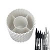 Round Desktop Cosmetic Organizer: Large Capacity Pen, Lipstick & Eyebrow Pencil Holder