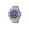 G-STEEL series-S Disc Dual Display, Fashion Trend, Contrasting Color, Street Retro, Classic Pointer, Three-eye Dual Display Dial, GST-S110D-2A