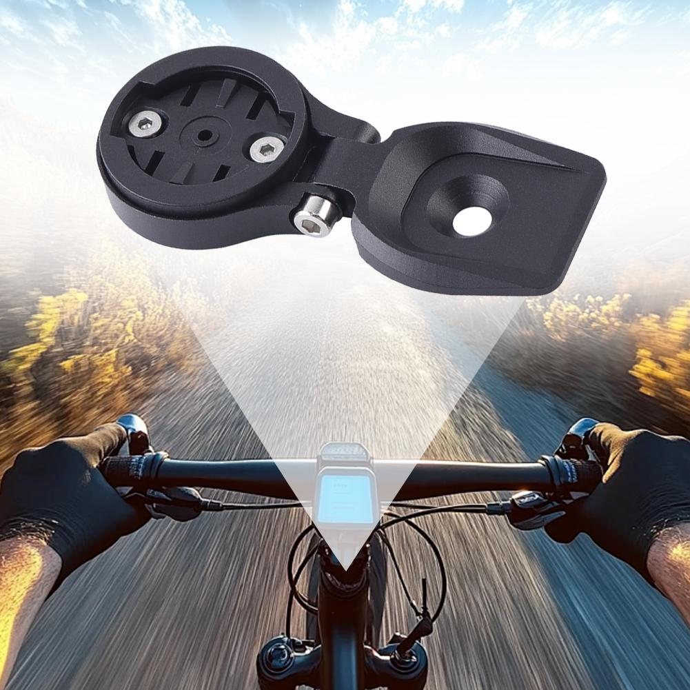 Bicycle Computer Mount Adjustable Bicycle Computer Stem Mount Holder Speedometer Support Stand for Garmin Bryton Wahoo