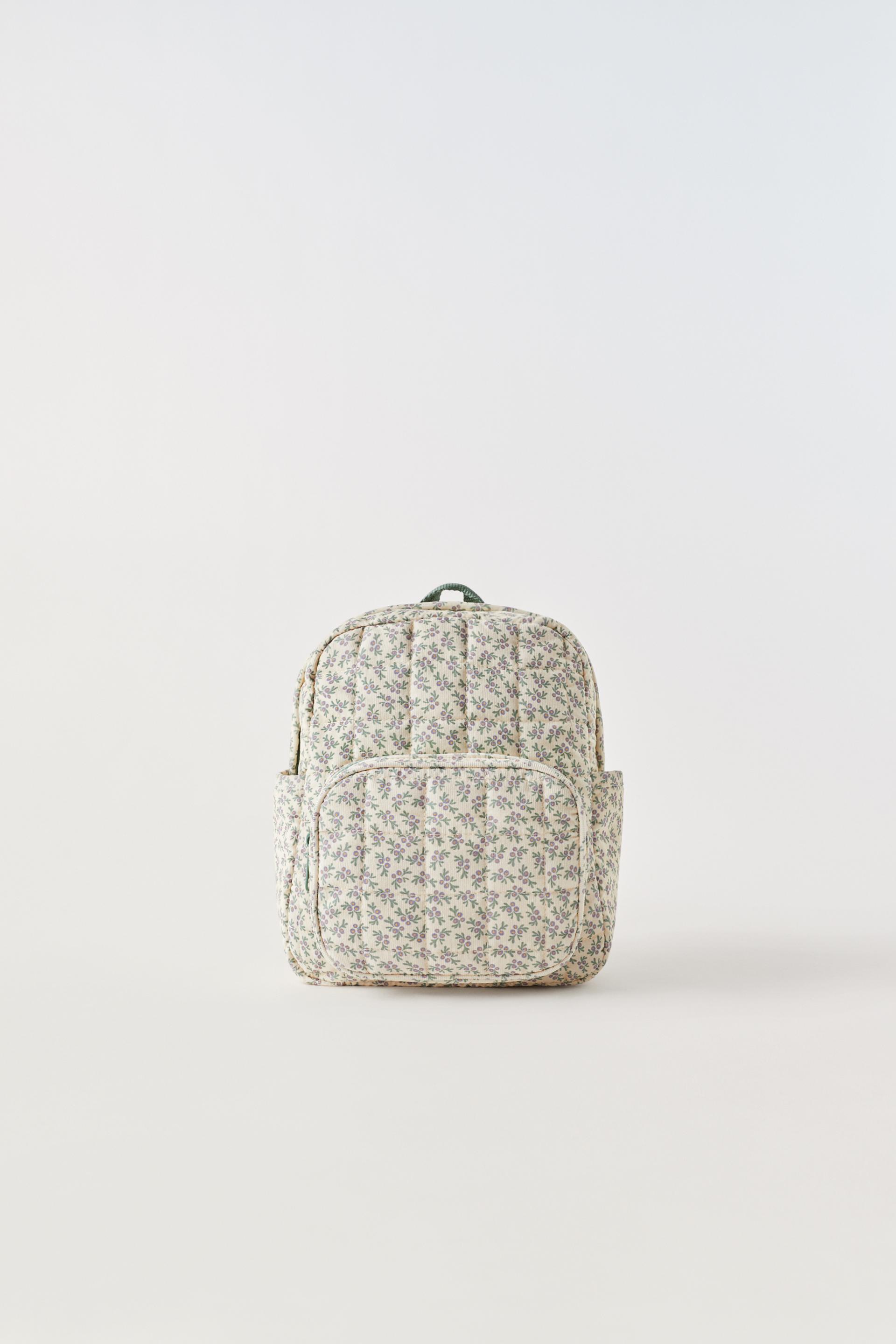 

ВЕЛЬЗОВЫЙ РЮКЗАК С ЦВЕТАМИ