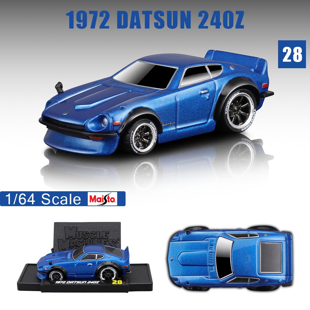 Maisto 1:64 1993 Chevrolet 454 Lamborghini Chevrolet Datsun classic static car alloy die-casting car model collection gift toy