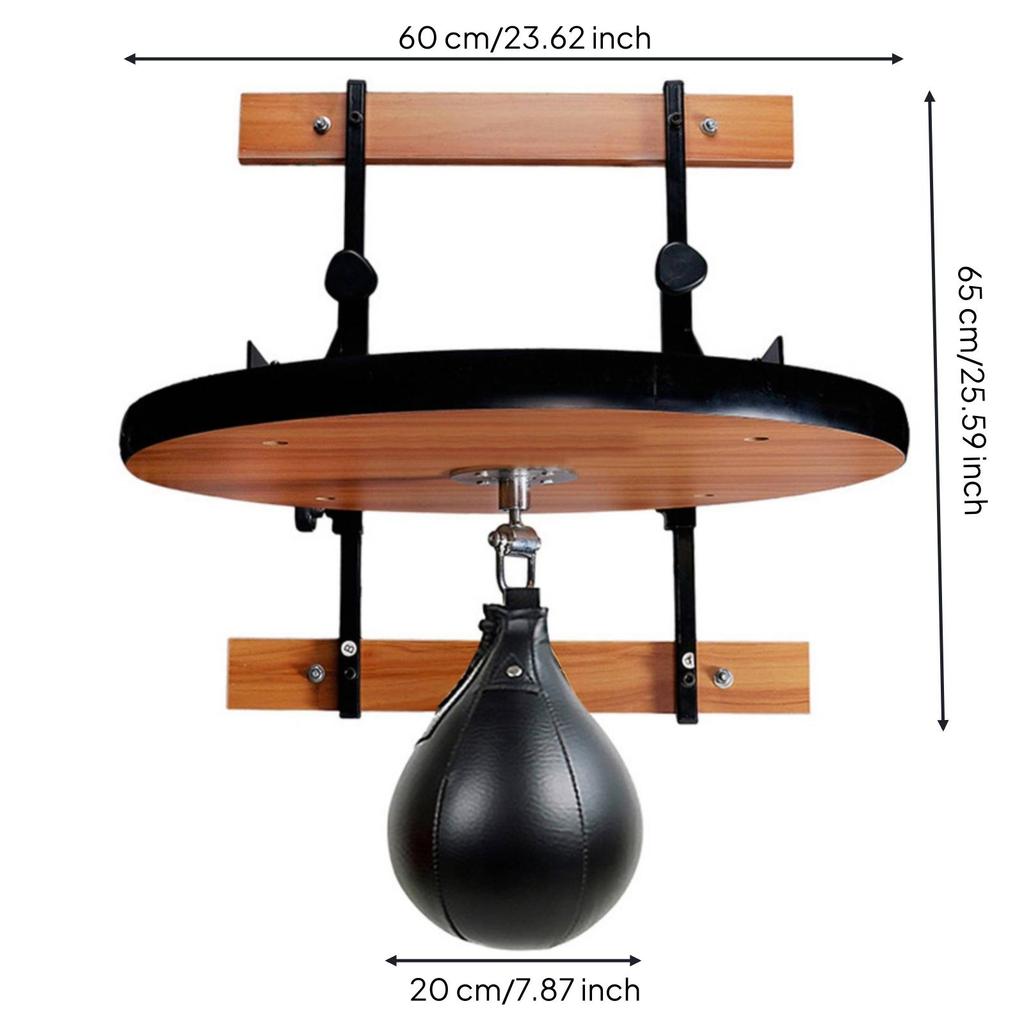 Heavy-Duty Boxing Striking Ball Unit Adjustable Wall Mounted Speedball