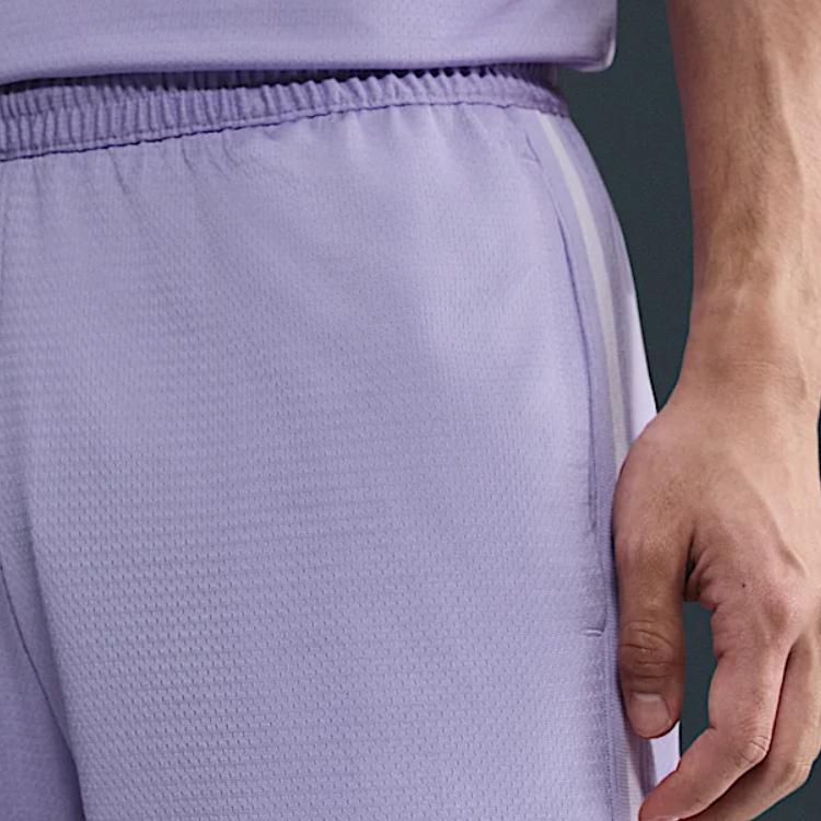 Nike Dri-Fit DNA Comfortable Soft Casual Versatile Five-Point Basketball Shorts Men shorts Hydrangea Barley-Grape FN2652-515