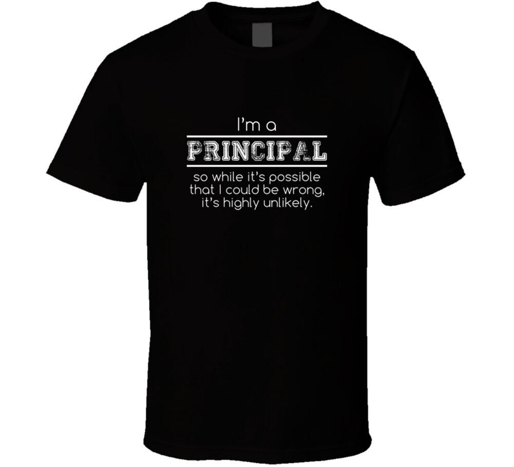 New Principal T Shirt XXL