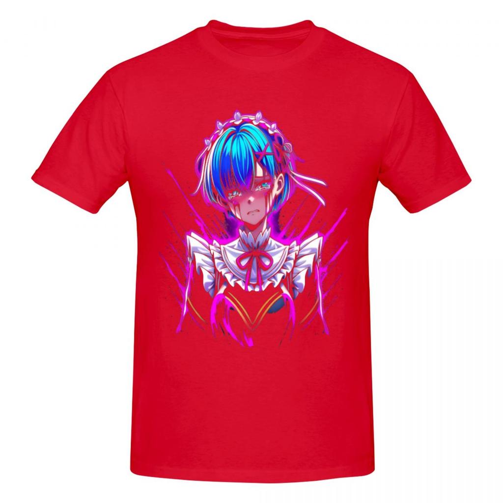 Re Zero Anime Tolle T-Shirts Grafik Y2k Einzigartige T-Shirts Für Unisex Wounisex Kleidung