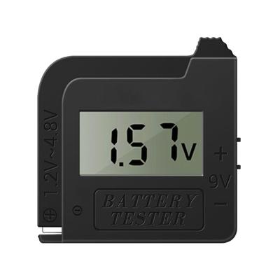 Cyfrowy tester baterii Kontroler baterii Mały tester napięcia dla baterii 9V / 1,5V